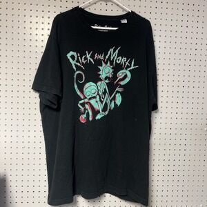 Ripple Junction Rick and Morty Adult Swim‎ Graphic Shirt 3XL